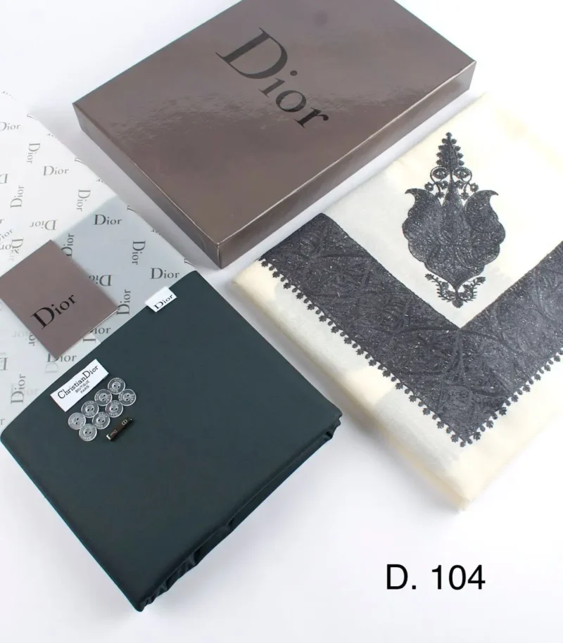 شماغ كشميري صوف مع قماش ثوب