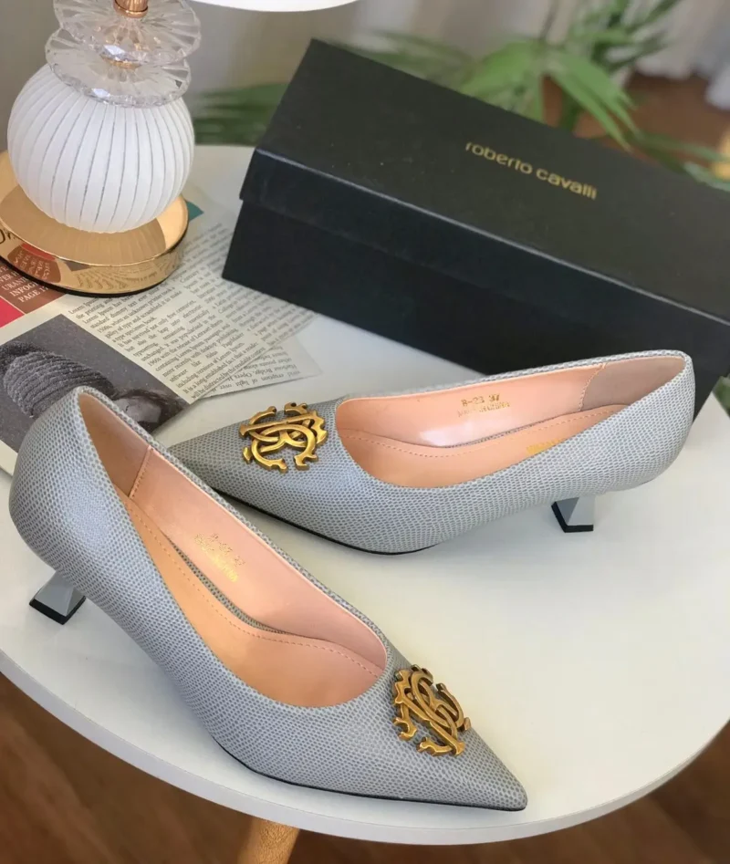 كعب روبرتو كفالي فضي