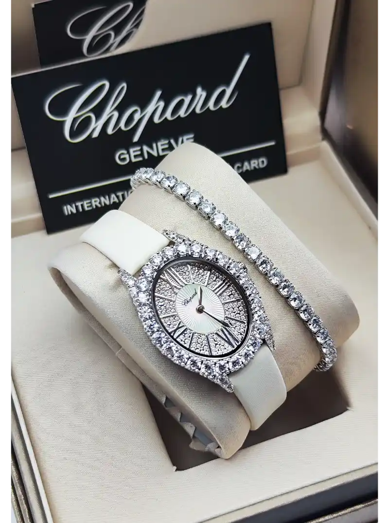 ساعه حريمي جلد