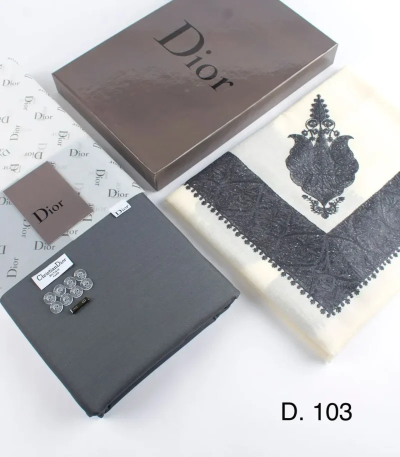 طقم رجالي غتره كشميري مع ثوب شتوي