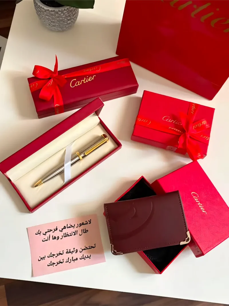 طقم محفظه وقلم کارتير