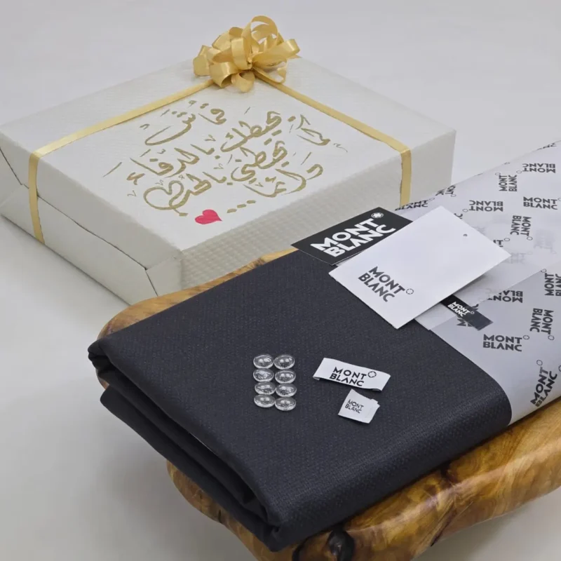 قماش الخليه اسود شتوي