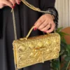 شنطة ديور ذهبي ميني