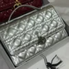 شنطة ديور فضي ميني