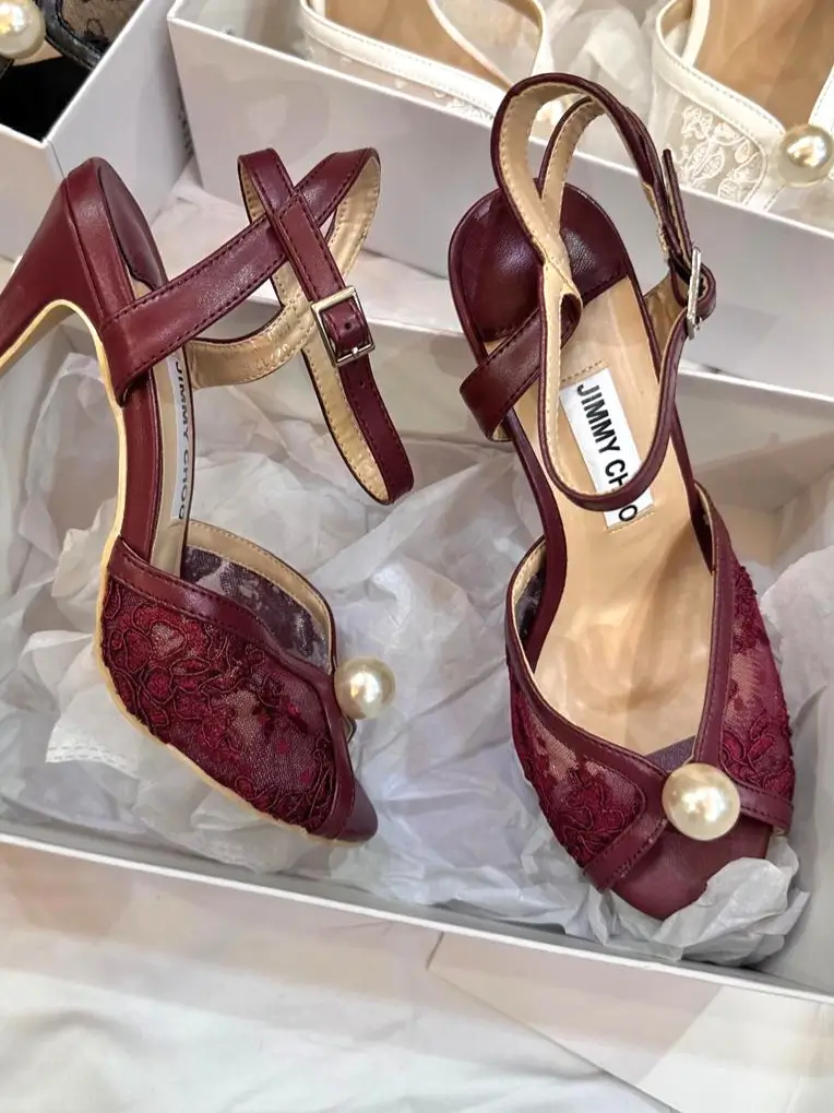 كعب جيمي شو احمر