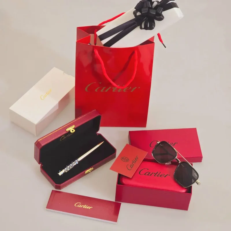 قلم ونظارة كارتير