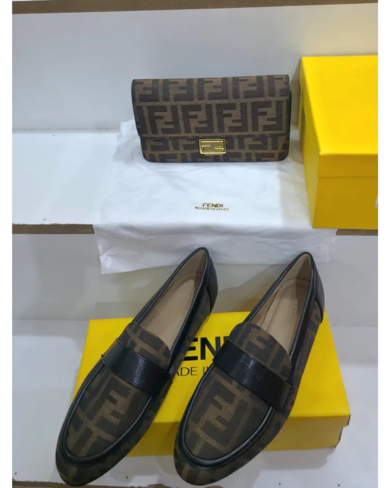 طقم جزمة فندي وشنطة