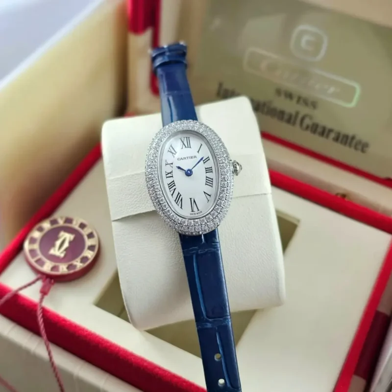 ساعة كارتير جلد صغيره