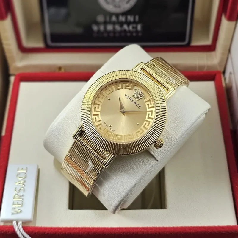 ساعه فرزاتشي نسائيه ذهبيه