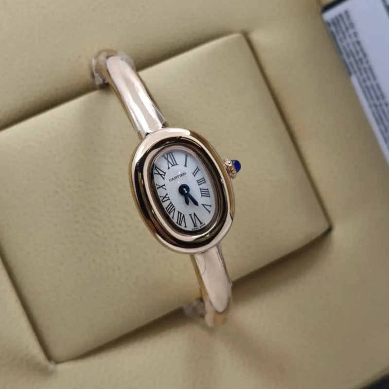 ساعة كارتير نسائي روز قولد