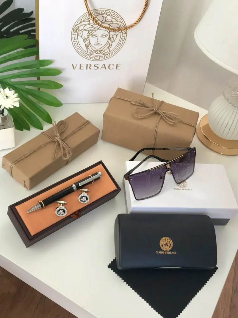 طقم كبك وقلم ونظاره ماركه فرزاتشي