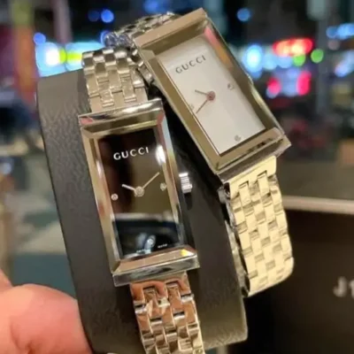 ساعات نسائية قوتشي مستطيله