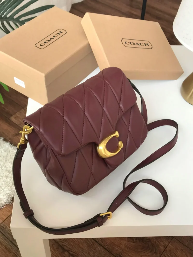 شنطه كوتش عنابي صغيره