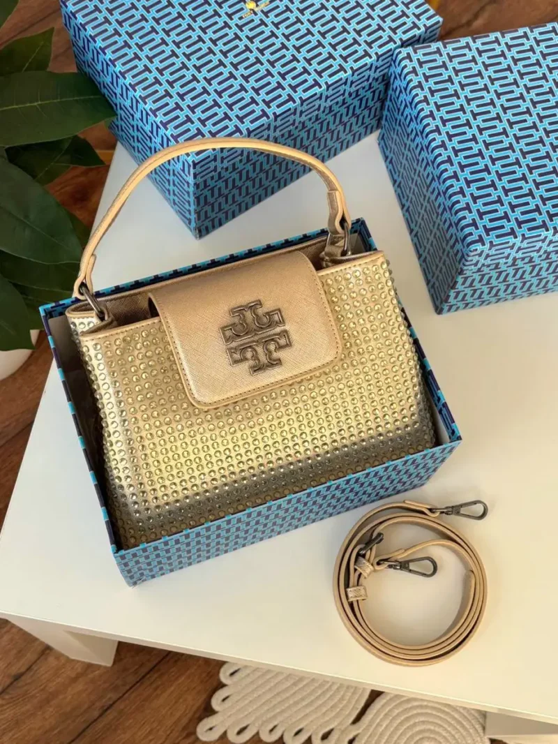 شنطة توري بورش ذهبي