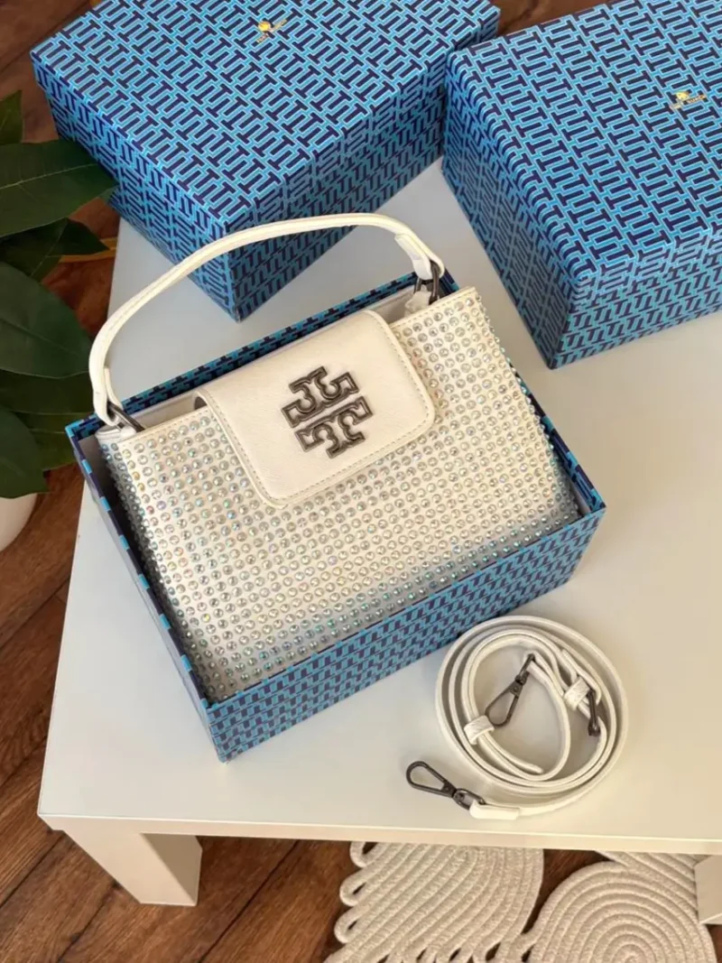 شنطه خرز كريستال ابيض