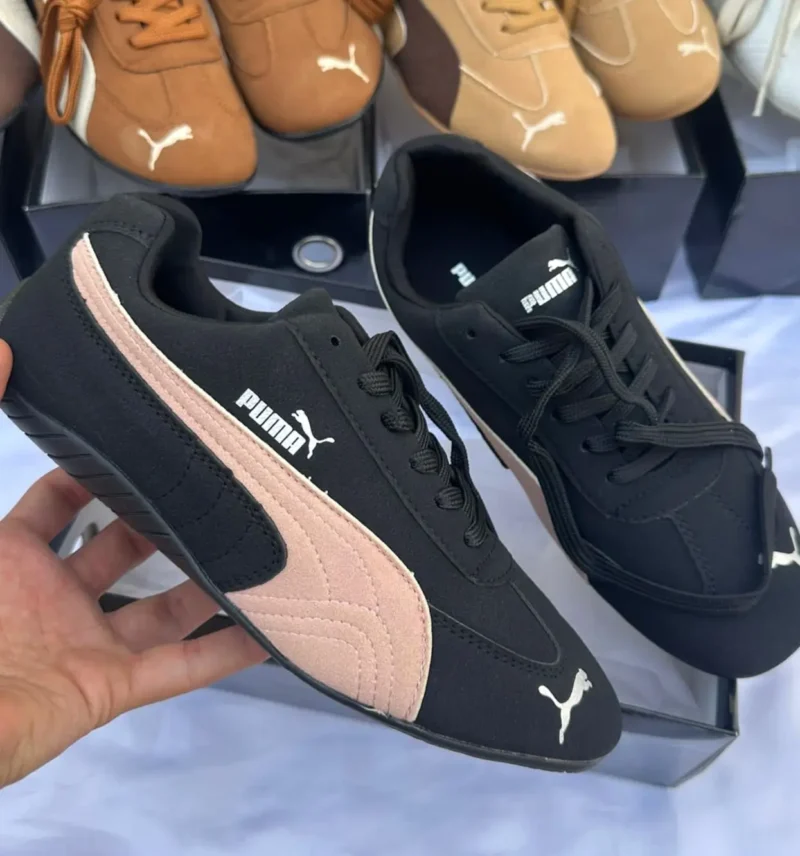 شوز بوما اسود ووردي