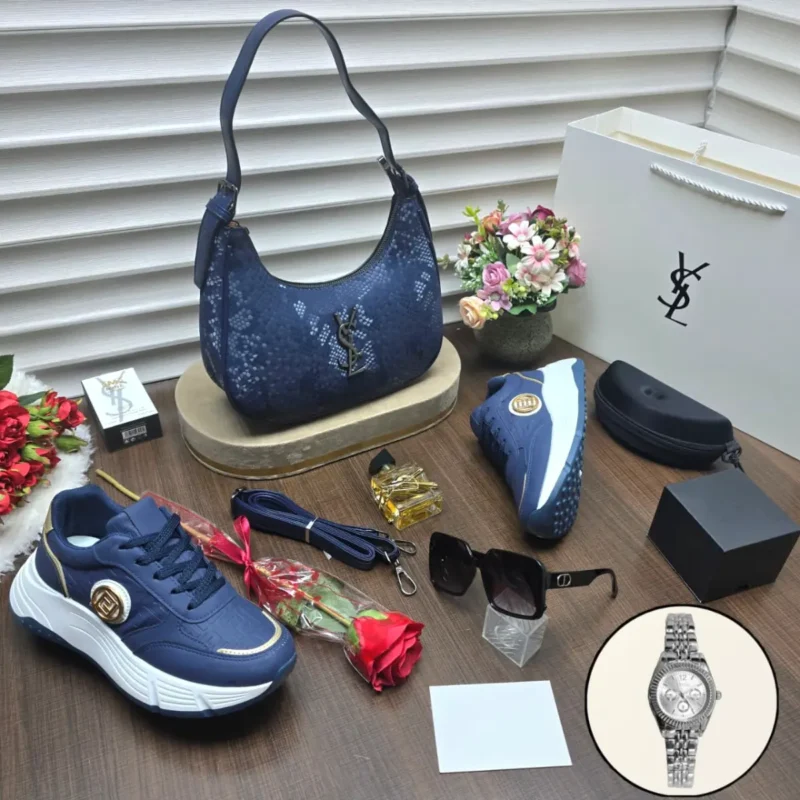 طقم نسائي هديه شنطه وشوز