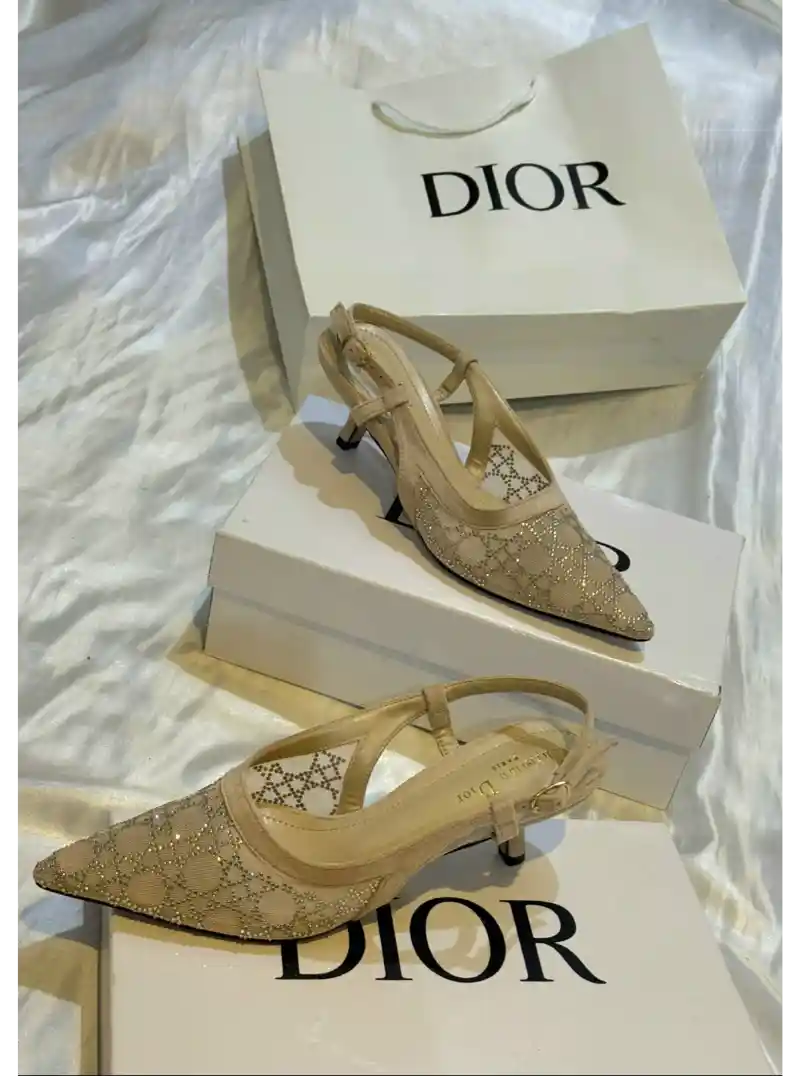 كعب ديور قماش