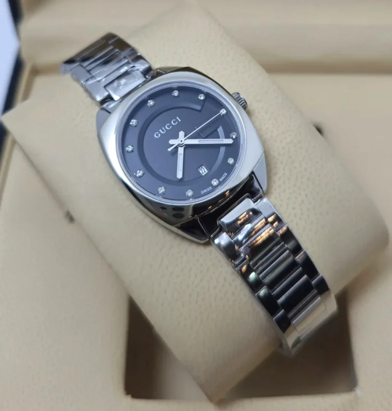 ساعة حريمي فضي