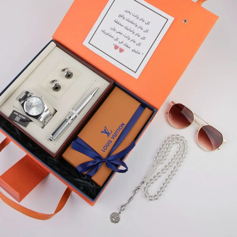 هدية نظارة ساعة قلم كبك