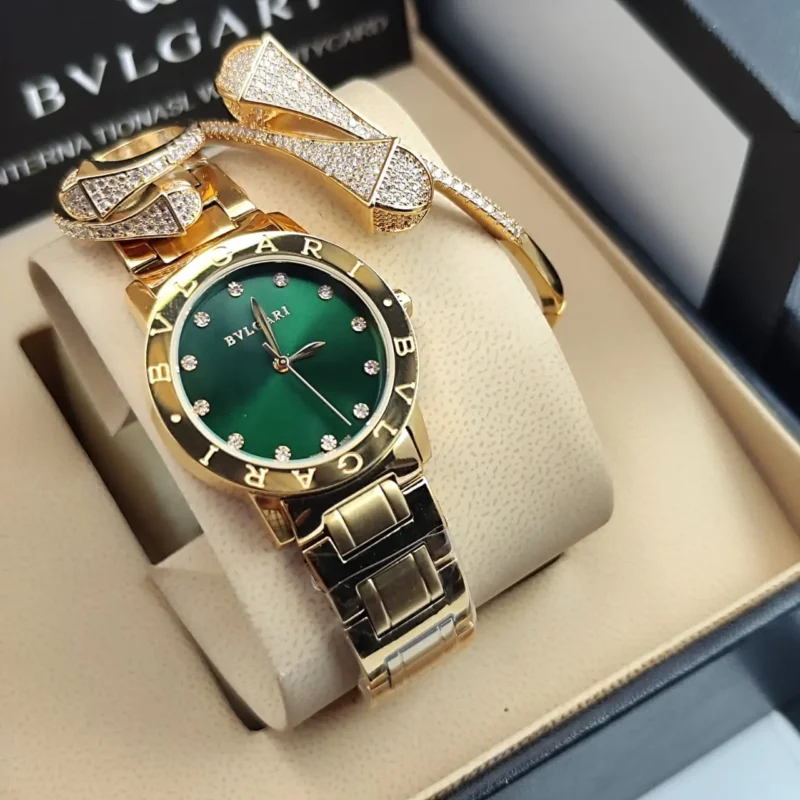 ساعة بولغاري نسائي مع اسوارة