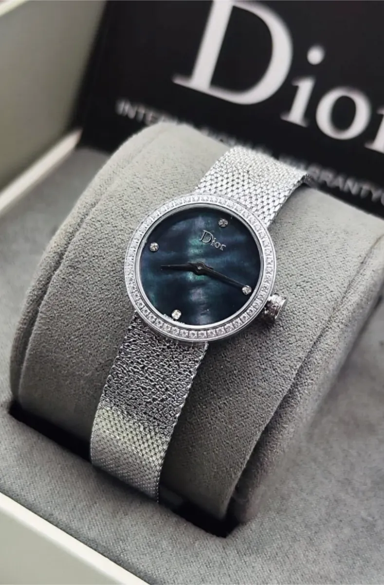 ساعة ديور سلفر نسائي