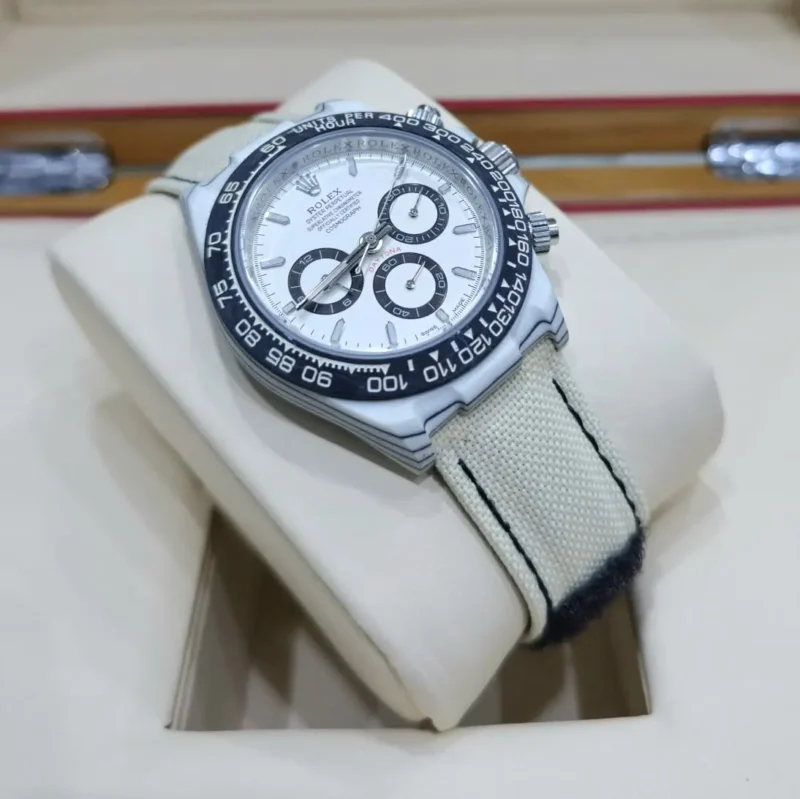 ساعة رجالية قماش ماركة رولكس