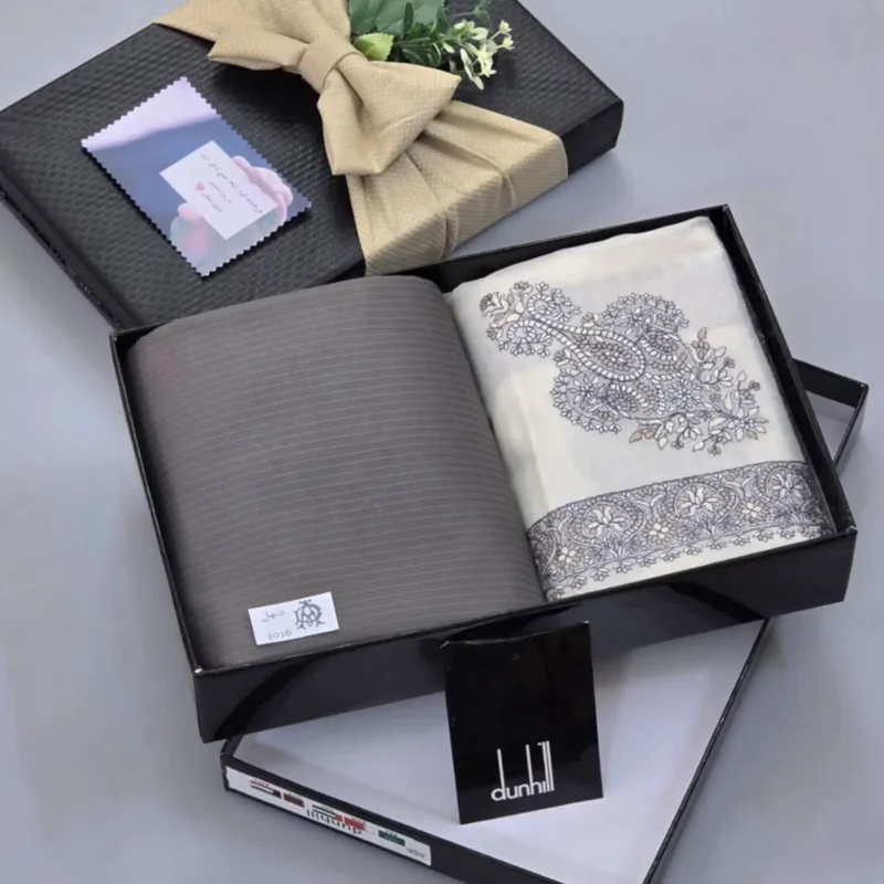 بوكس رجالي شال كشميري وقماش شتوي