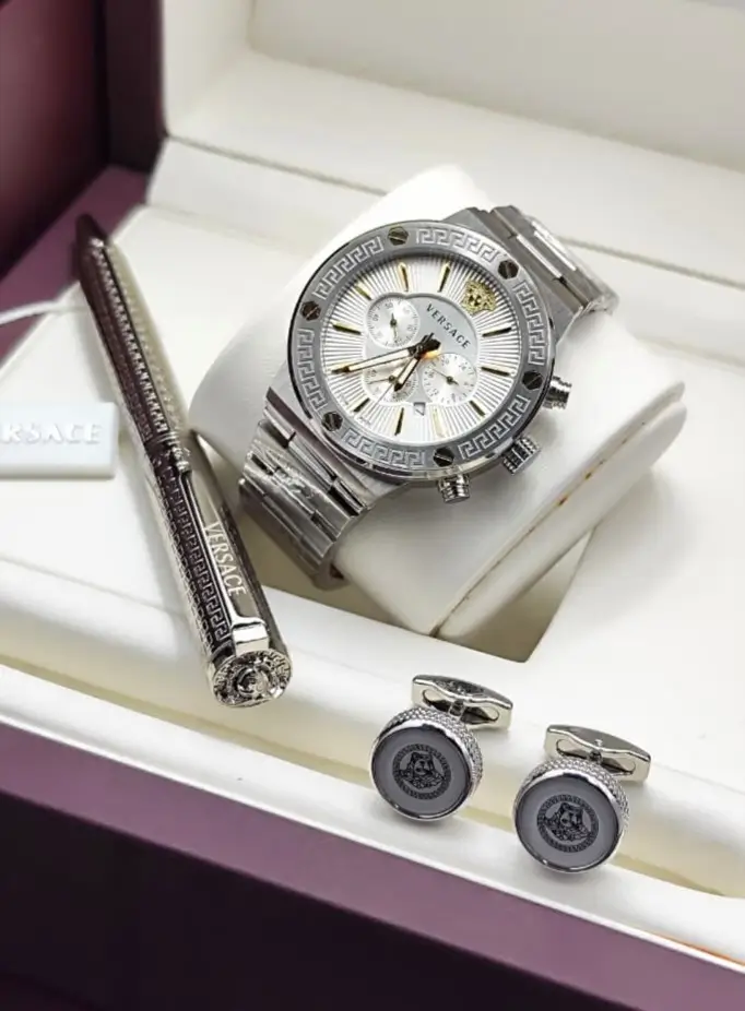 طقم كبك وساعه وقلم