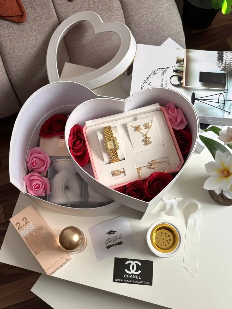 بوكس قلب هديه نسائيه